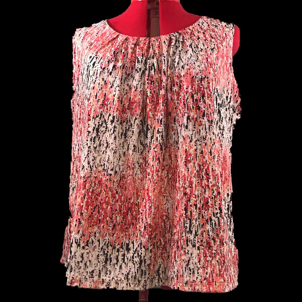 Kasper sleeveless jersey shell size 1X - like new